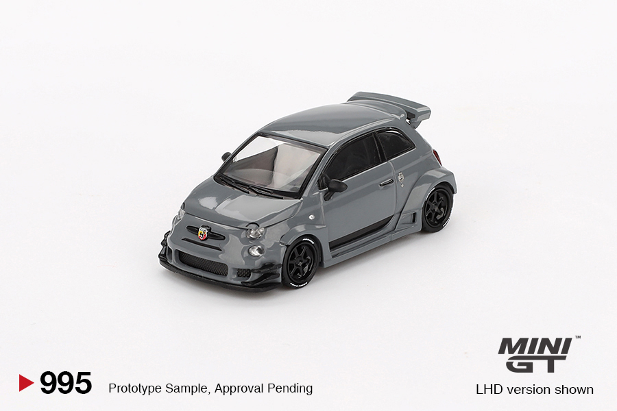Mini GT Abarth 595 LB-WORKS x Abas Works Grey (右軚版)