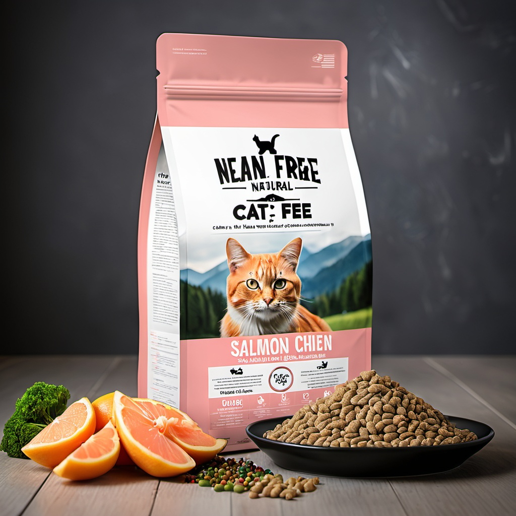 Grain-Free Natural Cat Food (Salmon & Chicken)