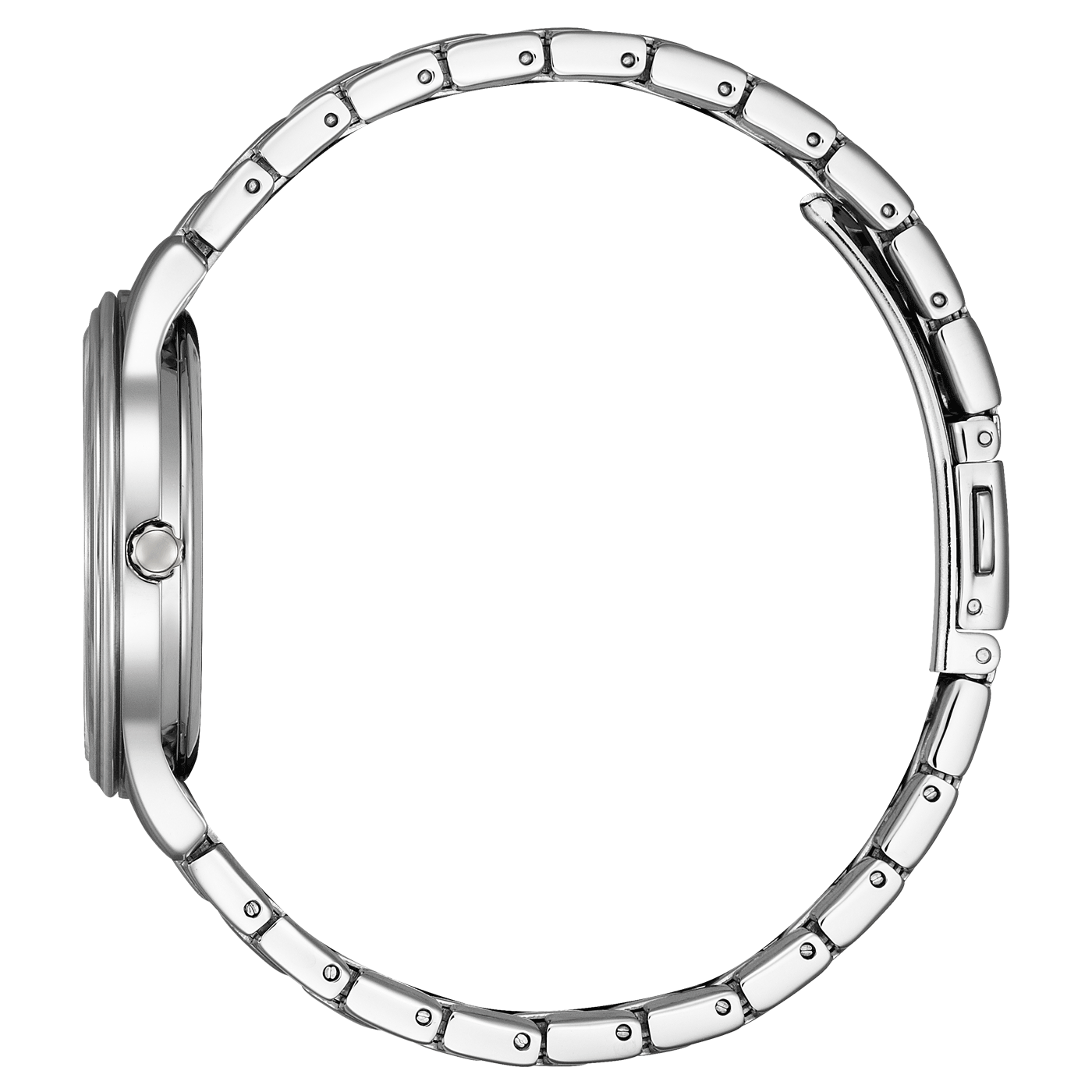 萬年鐘錶 - Citizen 星辰錶  光動能氣質款簡約女錶  EM0411-71A 錶徑 34MM