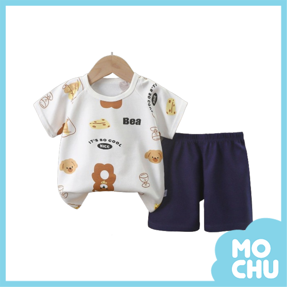 起士小熊短袖套裝