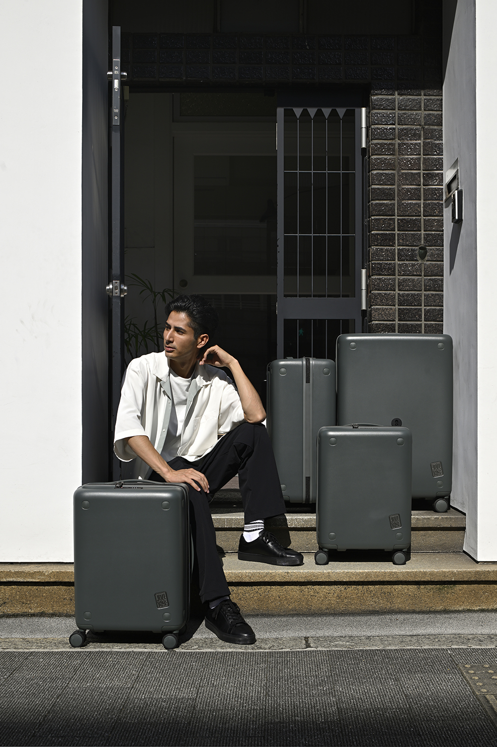 Jollying Dots 磁扣式相連行李箱 28吋+20吋 (四色)