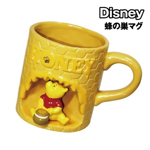 【現貨】迪士尼 小熊維尼 立體造型 水杯 馬克杯250c