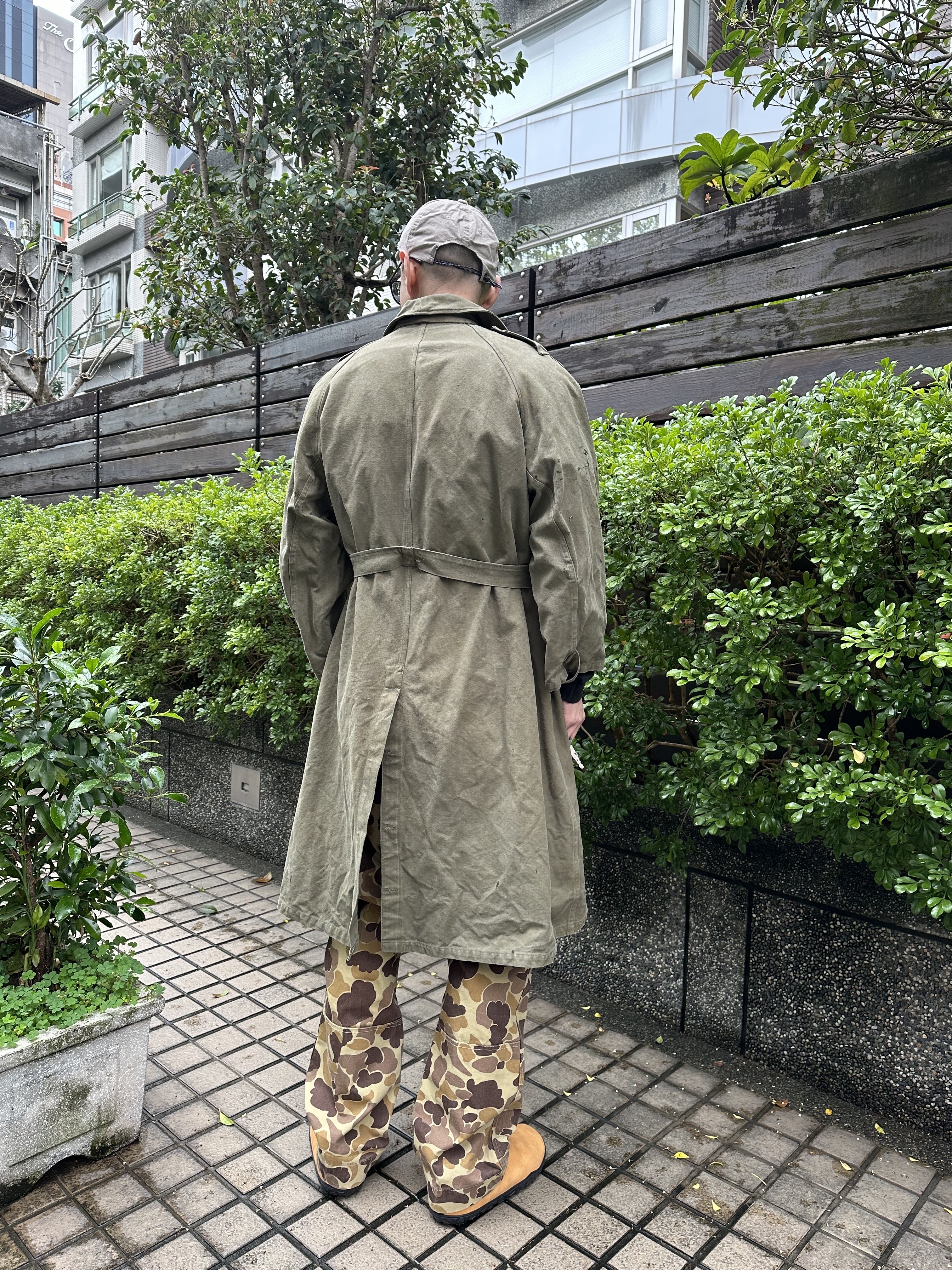 40s French Army M-35 Motorcycle Coat ※Custom