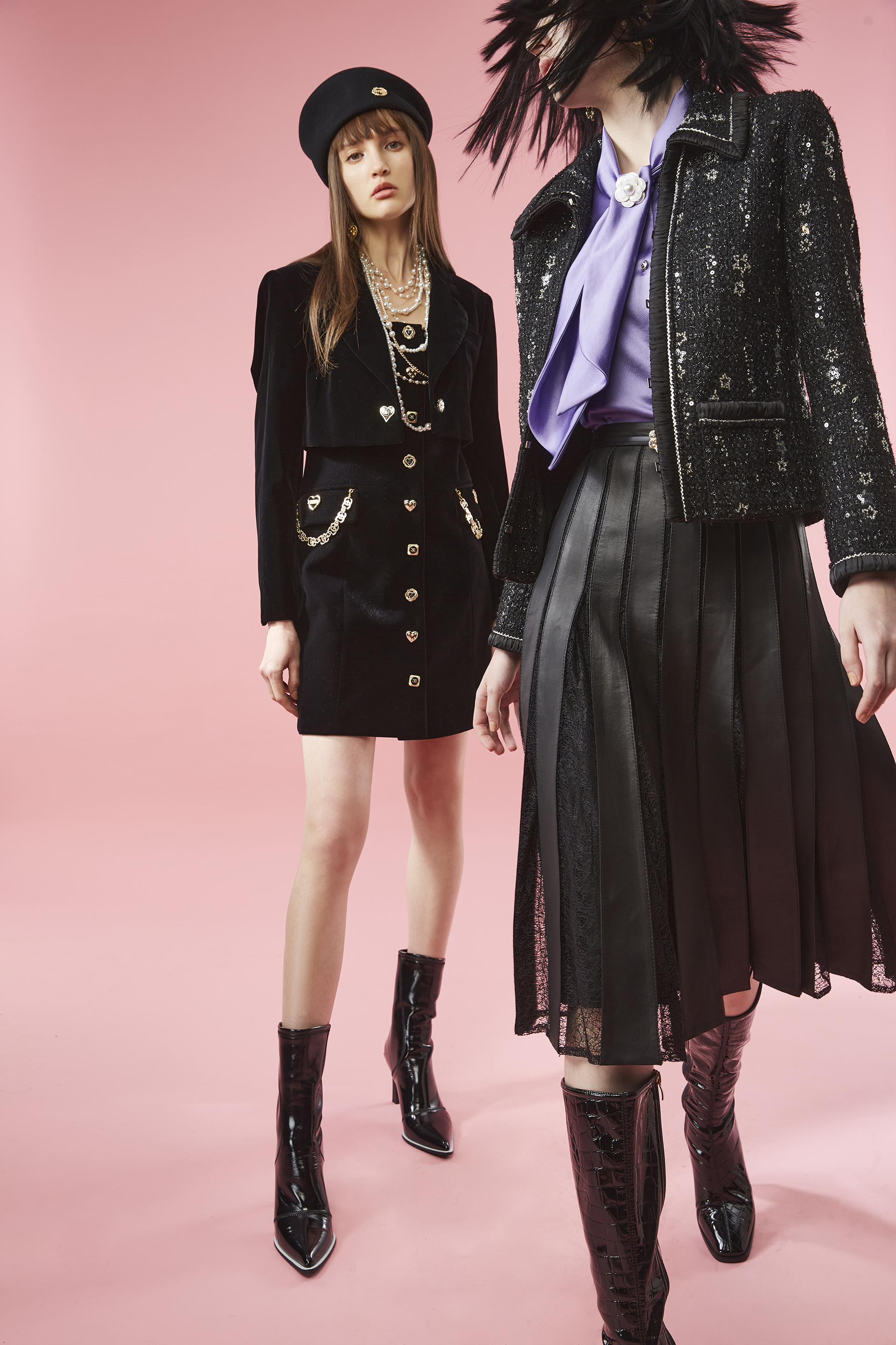 BB1HA007D1 黑絨私短版西裝外套 (官網限定)