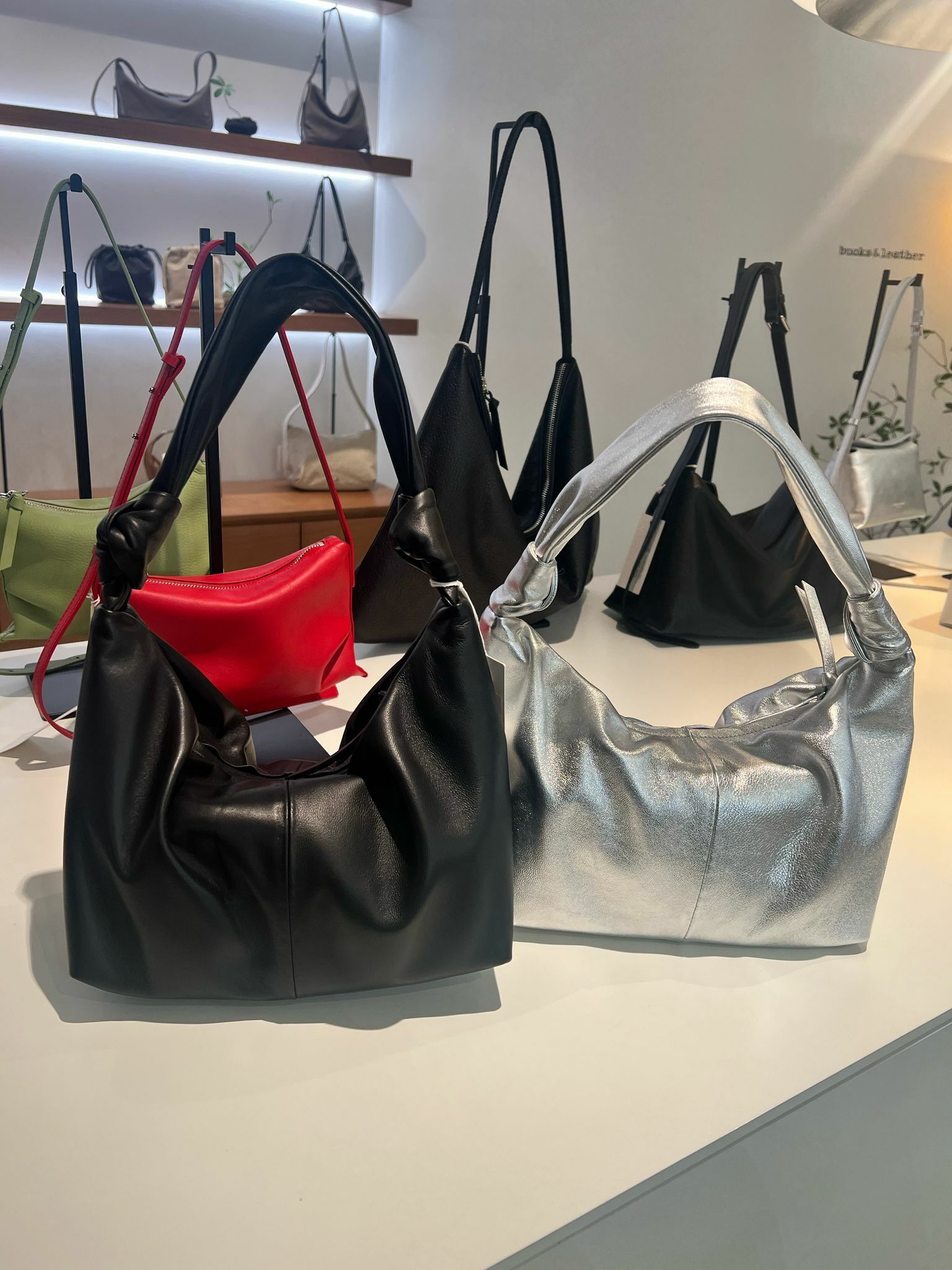 BL36S 蝴蝶結Tote bag  真皮手袋