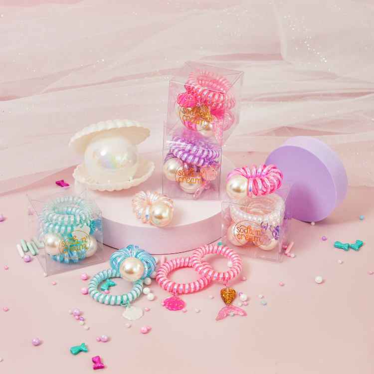 珍珠美人魚珠寶盒 紫