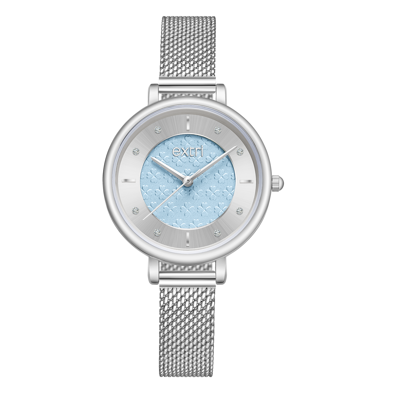 【EXTRI】 E1045 經典 簡約 優雅 晶鑽 米蘭 女錶 手錶