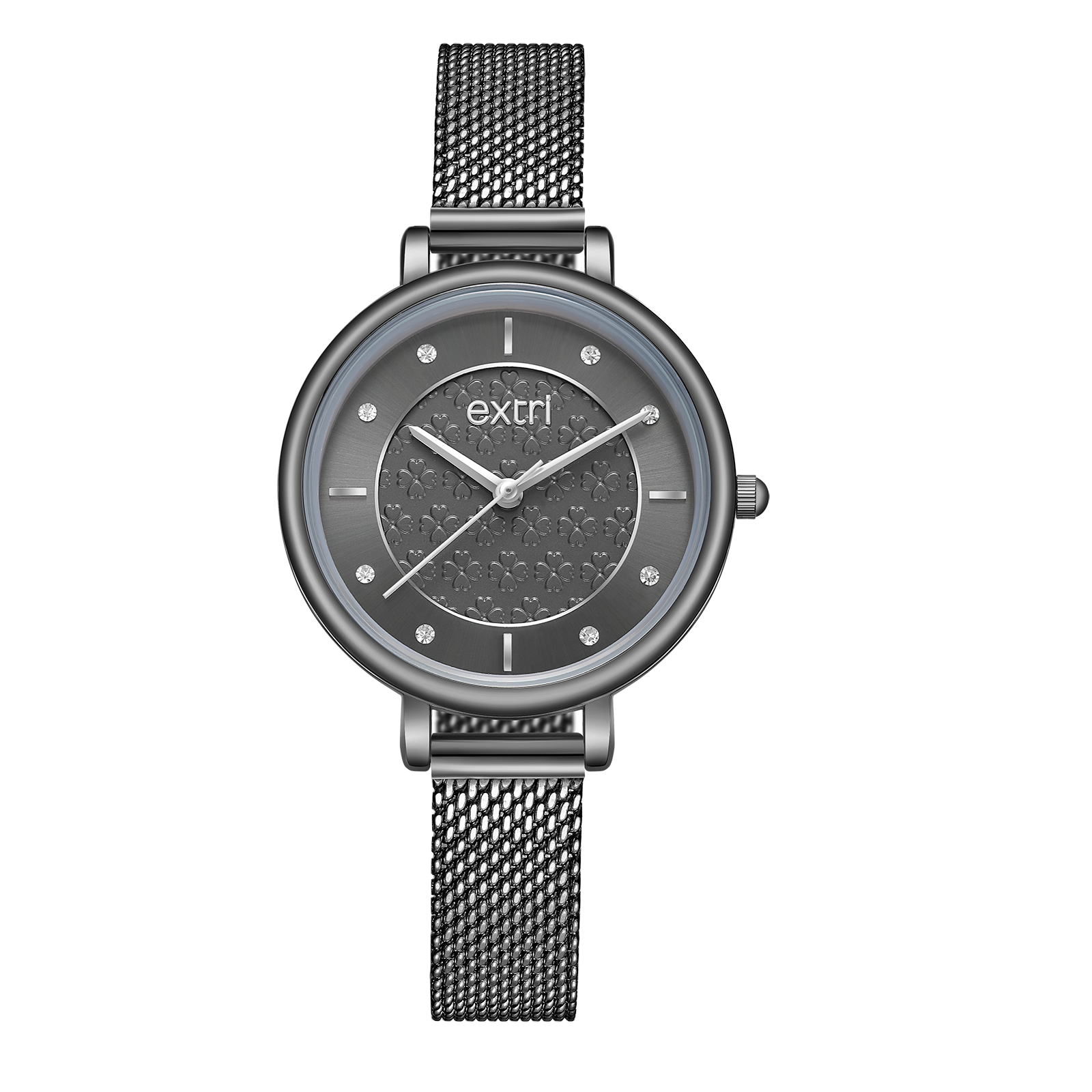 【EXTRI】 E1045 經典 簡約 優雅 晶鑽 米蘭 女錶 手錶