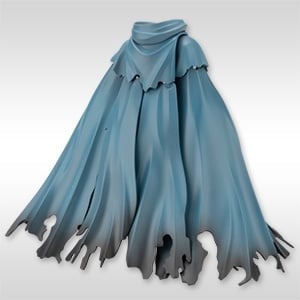 MSG武裝零件 MO006 衣裝零件 斗篷 藍色