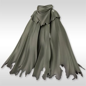 MSG武裝零件 MO007 衣裝零件 斗篷 深綠色