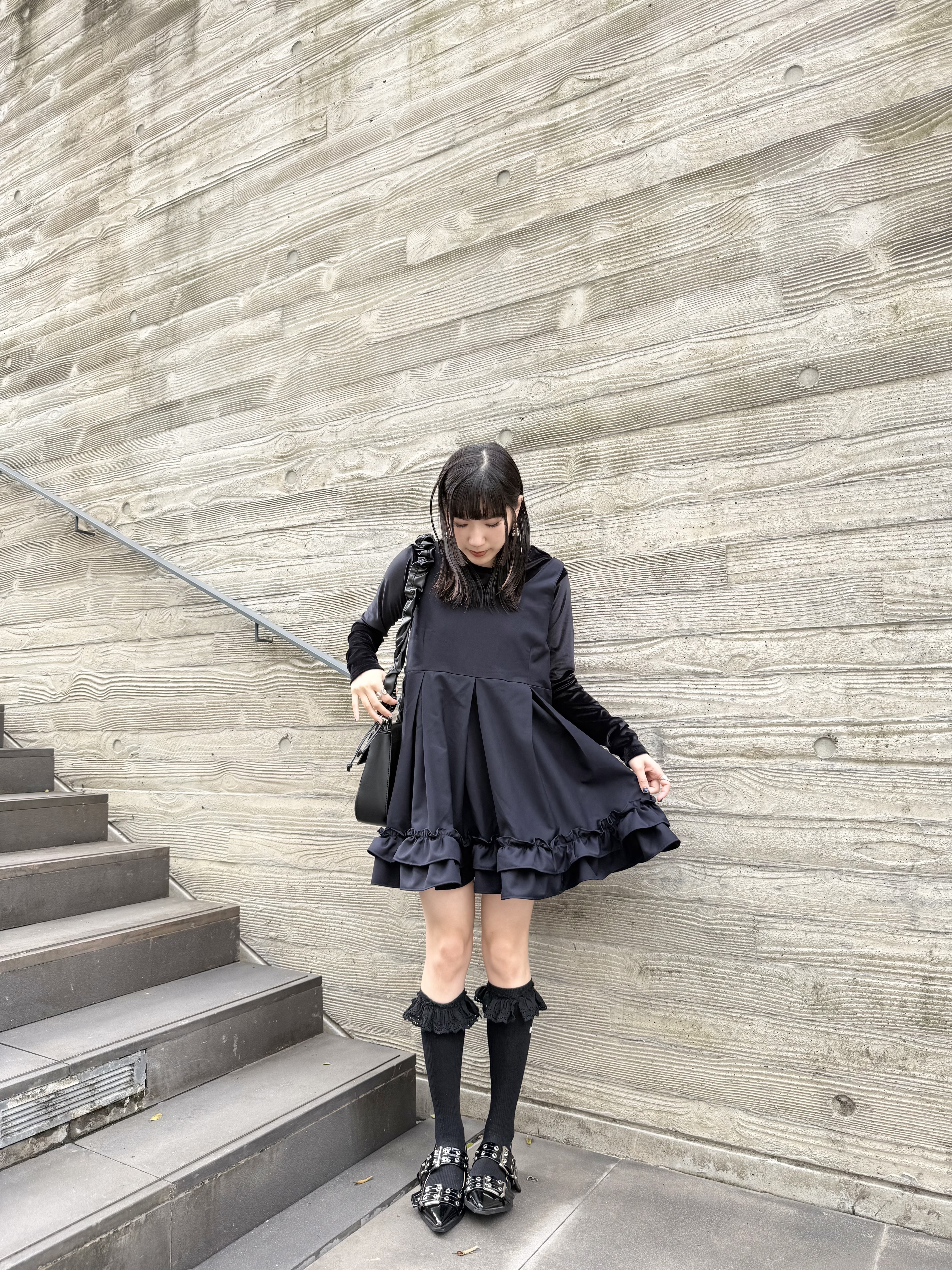 [兩色入]重磅西裝DOUBLE百摺短OPS(Navy)