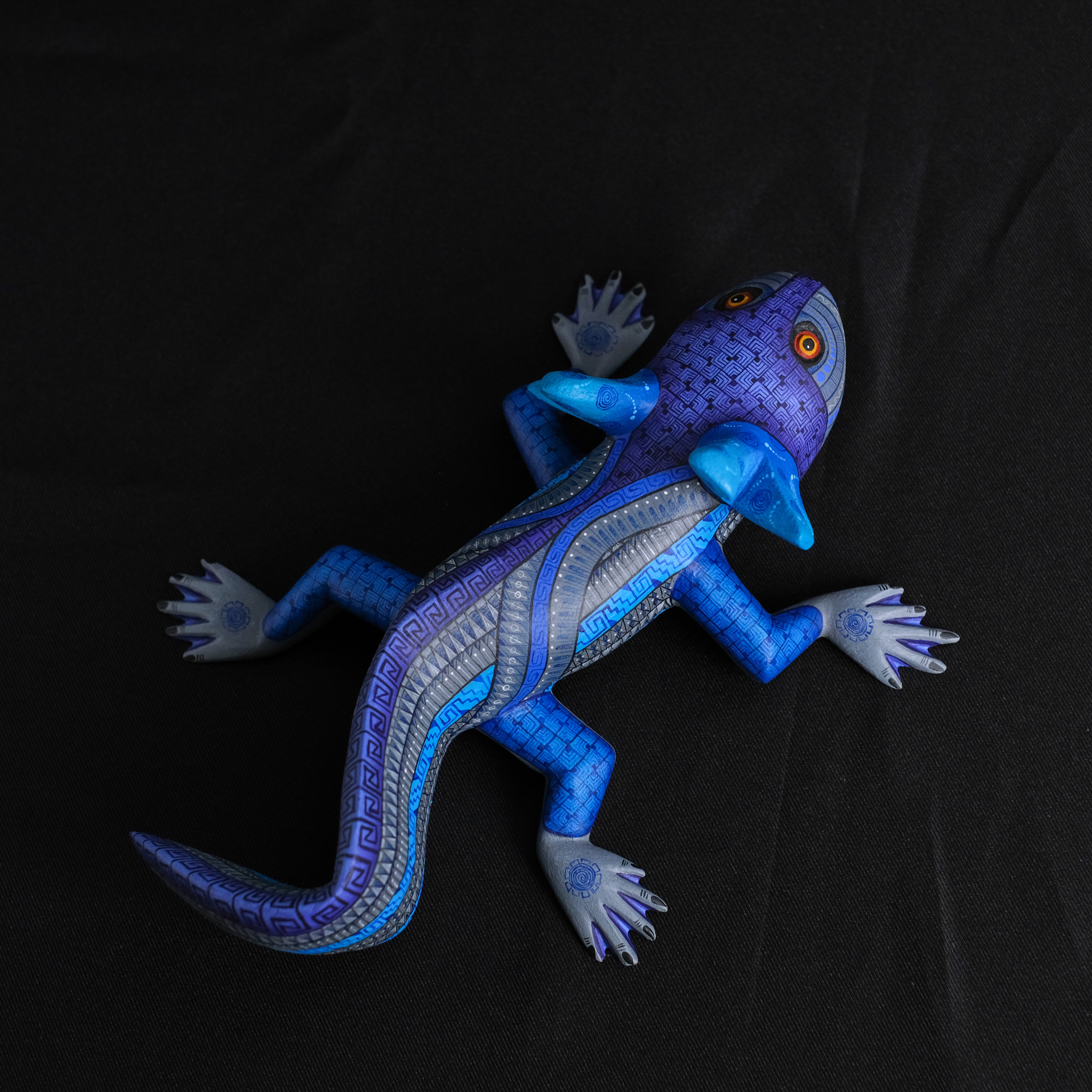 神獸手工木雕｜薩波特克圖騰款 Ajotoes 01｜墨西哥