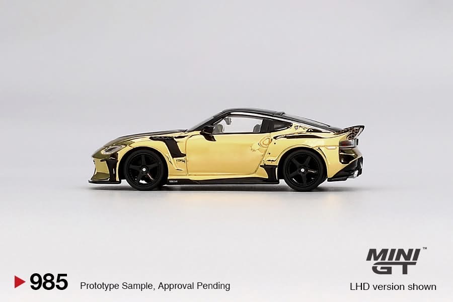 【預訂】Mini GT #985 Nissan Z VeilSide FZ400 Gold Chrome