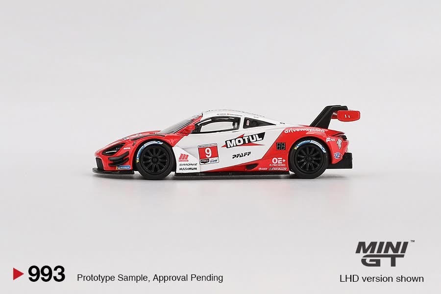 【預訂】Mini GT #993 McLaren 720S GT3 Evo Pfaff Motorsports 2024 IMSA Laguna Seca