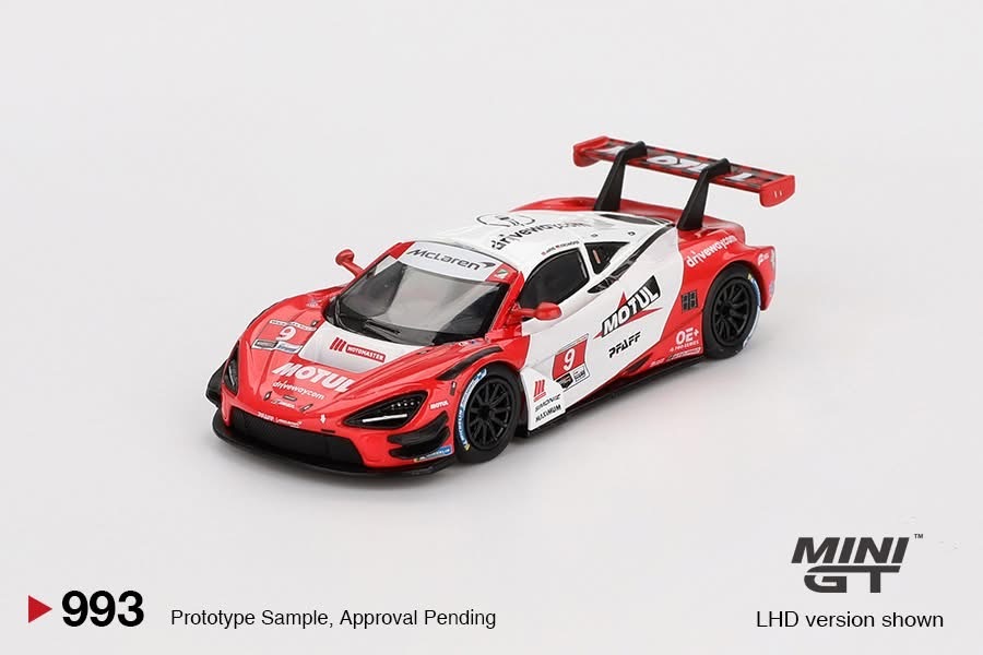 【預訂】Mini GT #993 McLaren 720S GT3 Evo Pfaff Motorsports 2024 IMSA Laguna Seca