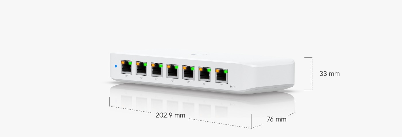 Ubiquiti UniFi 8-port GbE PoE switch - USW-Ultra (42W)