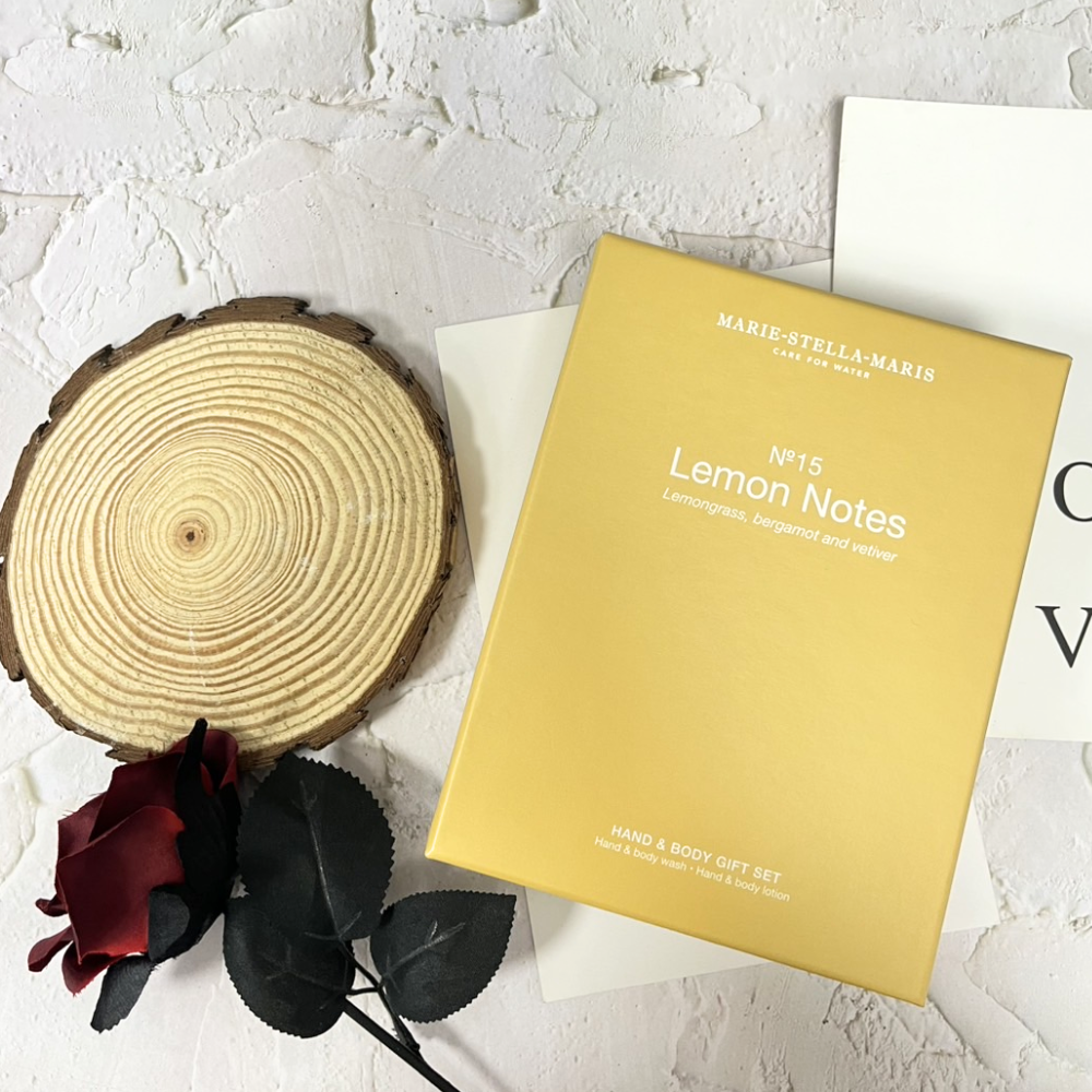 Marie-Stella-Maris 15號 檸檬香調身體保養2入禮盒組