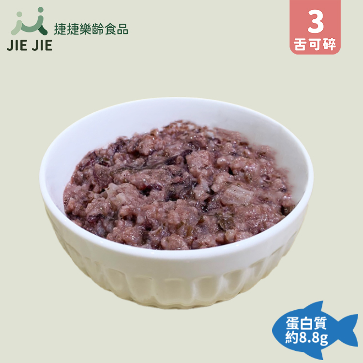 捷捷樂齡食品- A04 山藥海芽鱸魚粥