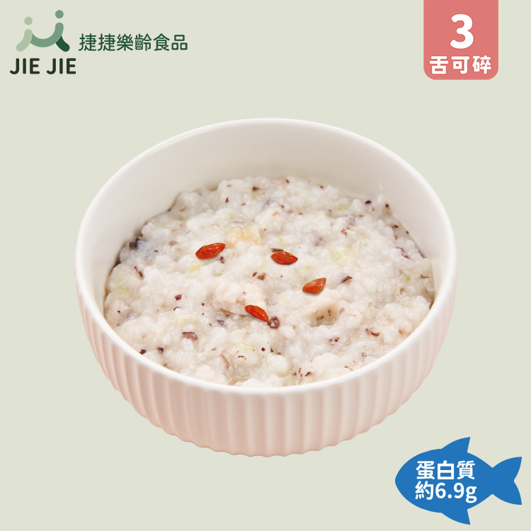 捷捷樂齡食品-A03 芹耳絲瓜鱸魚粥