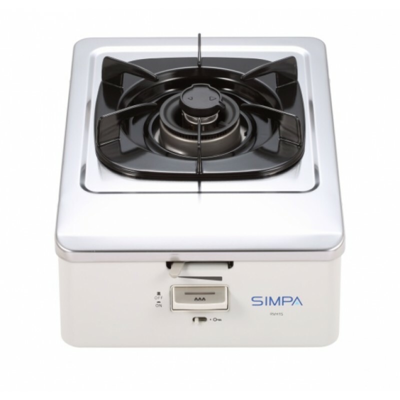 簡栢 Simpa     RVH1S‧座檯式‧單頭煮食爐‧煤氣‧香港行貨,原廠3年保養‧