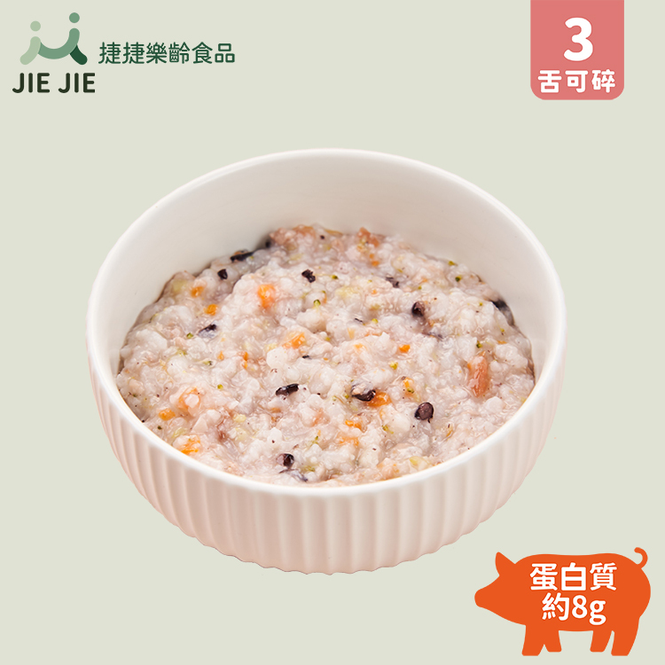 捷捷樂齡食品-A02 元氣蕃茄豬肉粥
