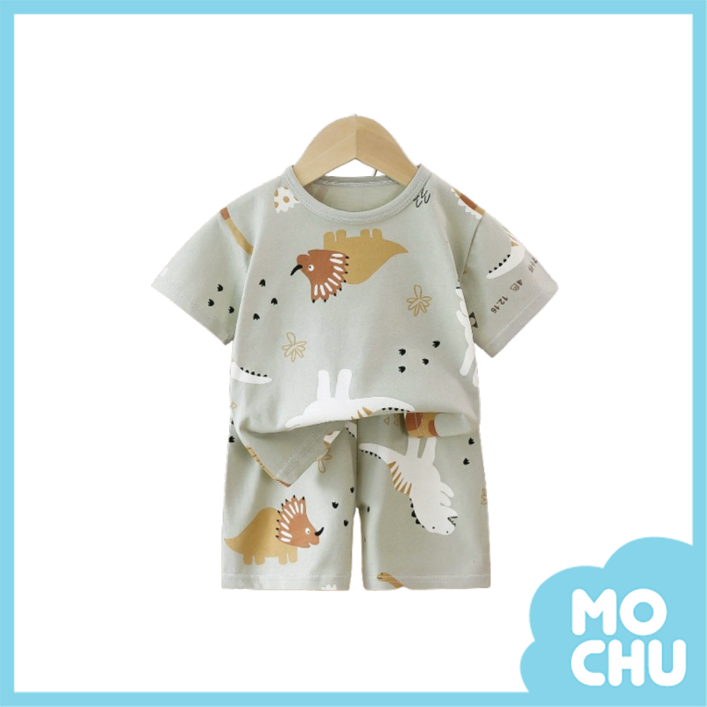 恐龍部落短袖套裝