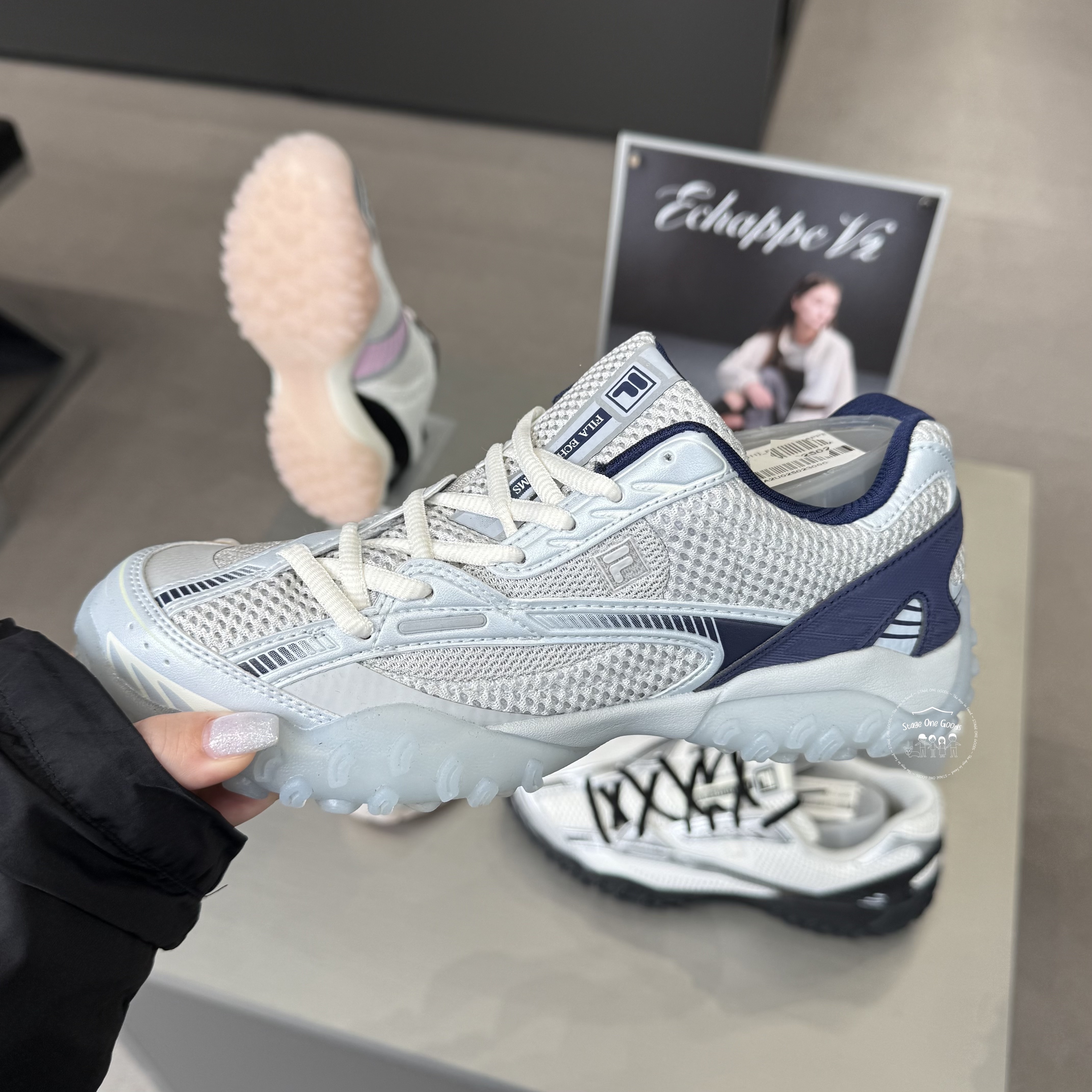 即発[FILA] Echappe Velcro v2-2色★25SS★夏人気 FILA ECHAPPE V2