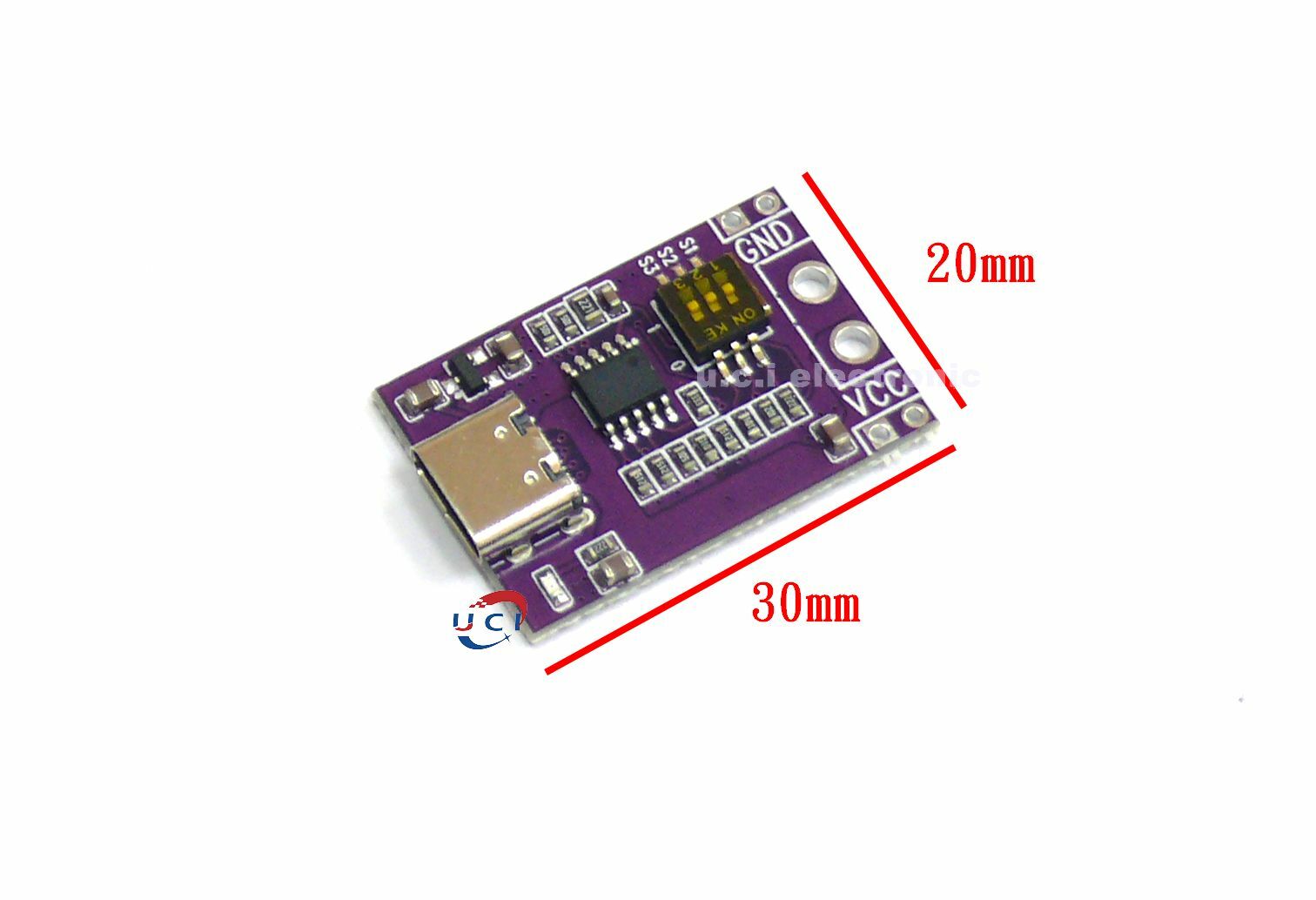 【UCI電子】(7-1)  PD/QC/AFC快充誘騙觸發器 支持5V 9V 12V 15V 20V固定電壓輸出