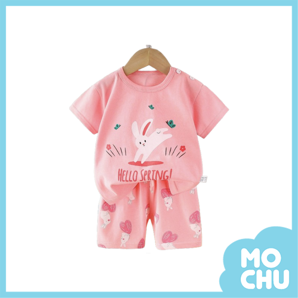 跳耀小兔短袖套裝