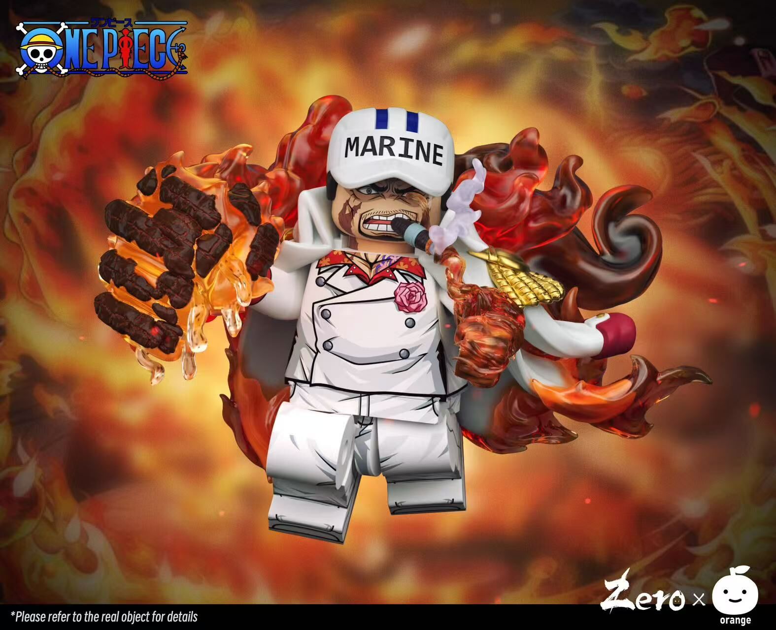 [ZERO x Orange][Preorder] One Piece - Akainu [UV+PADprinted]