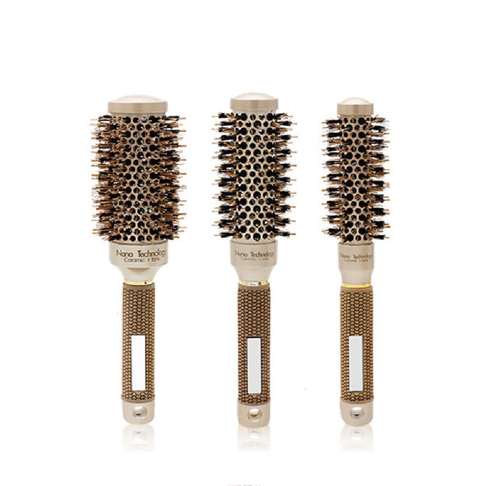 【髮梳系列】特級浮金陶瓷圓梳｜吹整推薦