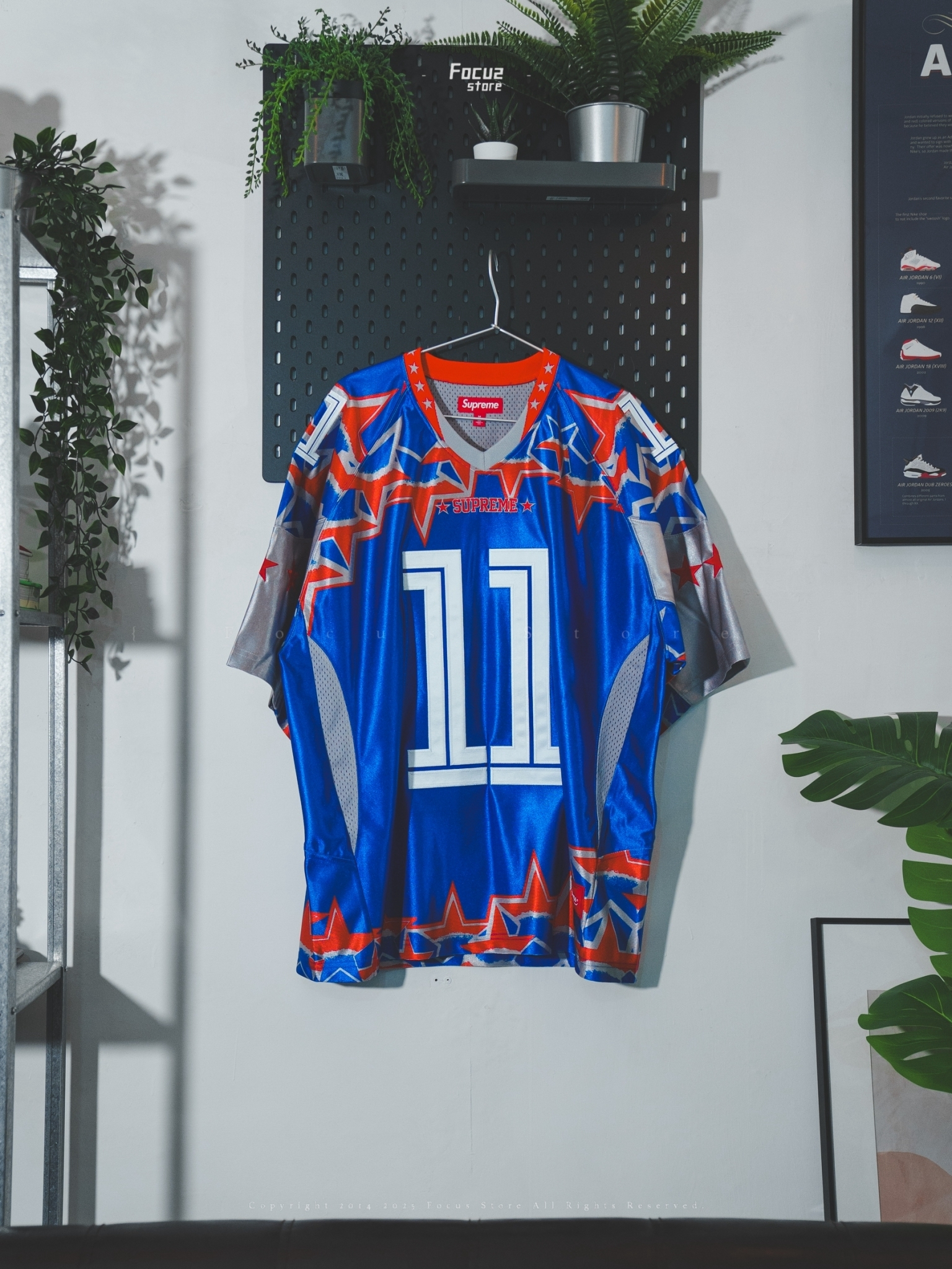 Focus Store】現貨秒發Supreme SS25 Week1 Stars Football Jer