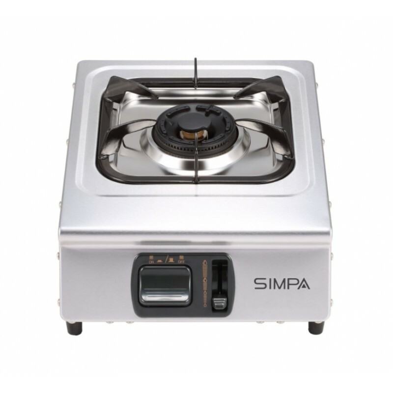 簡栢 Simpa     UZH1S‧座檯式‧單頭煮食爐‧煤氣‧香港行貨,原廠3年保養‧