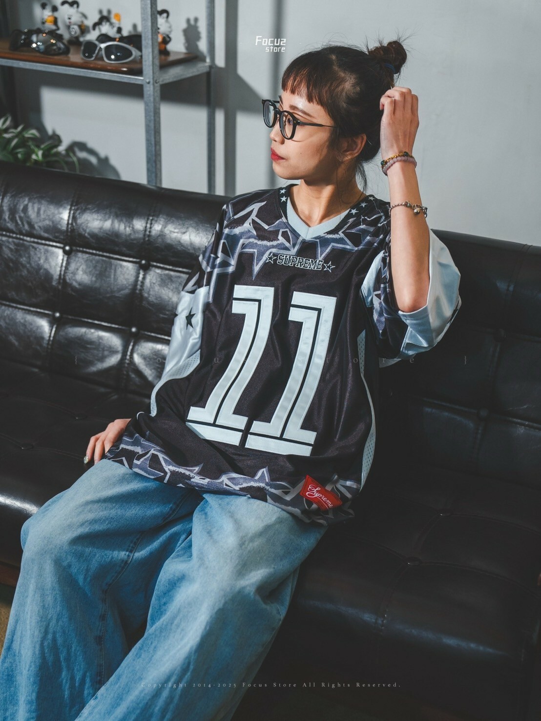 【Focus Store】現貨秒發 Supreme SS25 Week1 Stars Football Jersey 短袖足球衣 四色