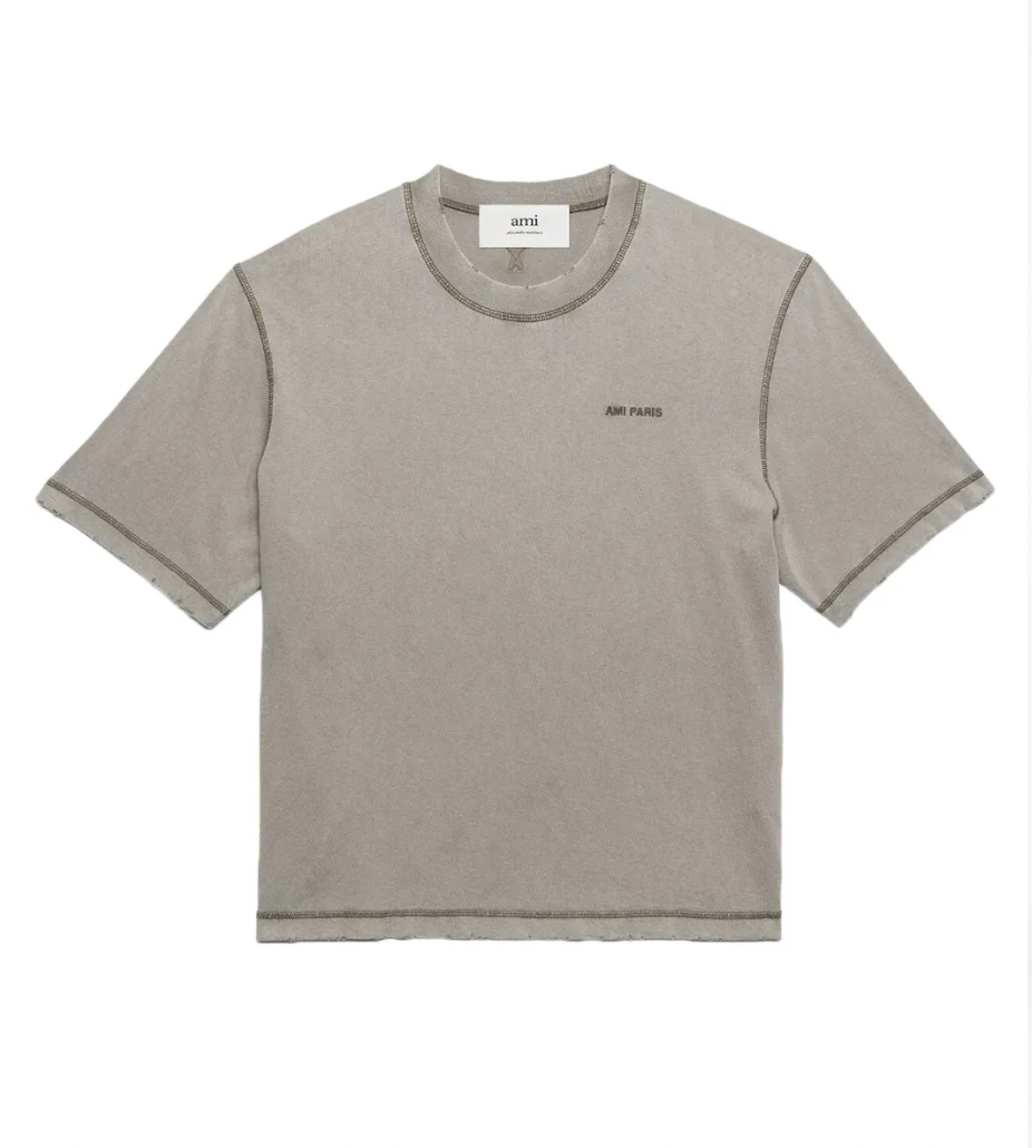 AMI Paris Fade Out Tee