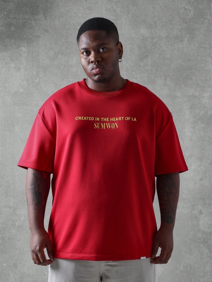 KADMAX大尺碼-春夏短TEE〈KSMS2535〉