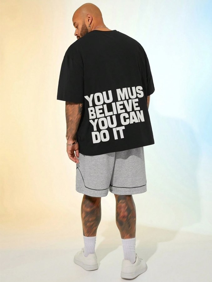 KADMAX大尺碼-春夏短TEE〈KSMS2536〉