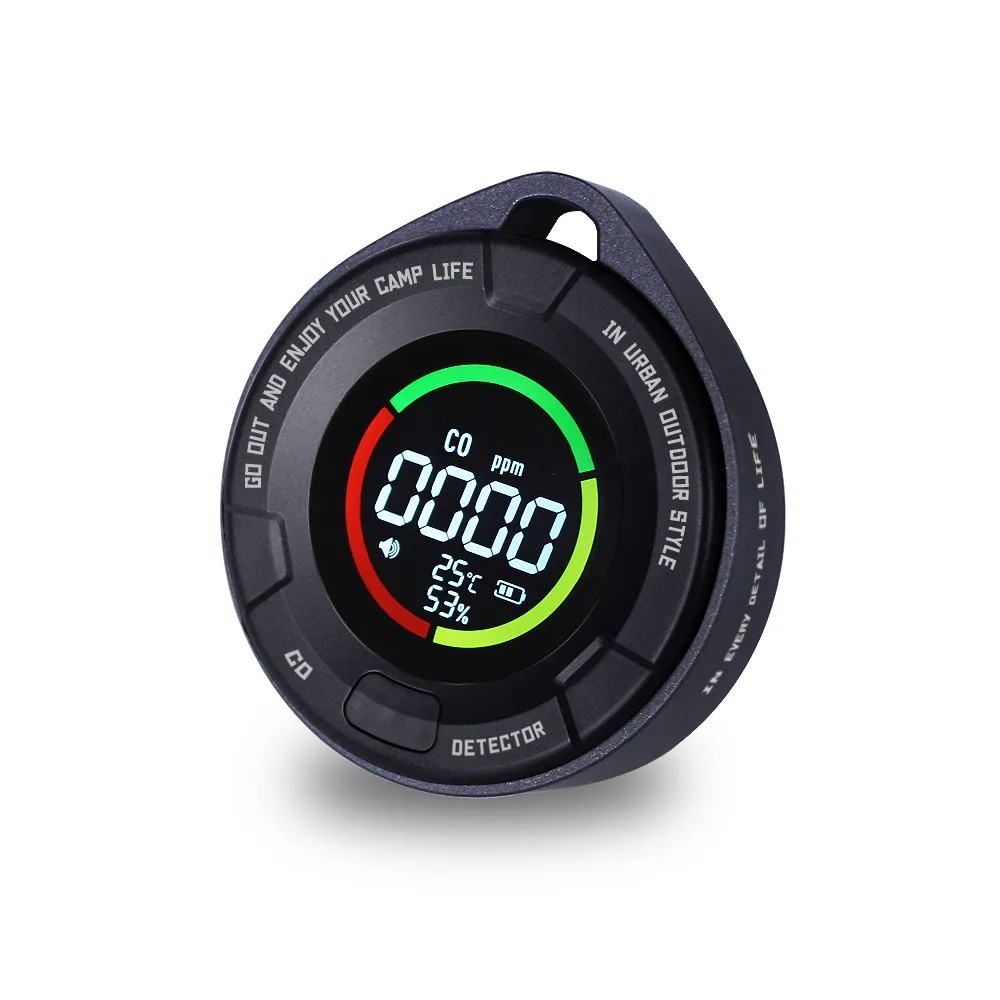 【ADAMOUTDOOR】一氧化碳偵測警報器 /ADDT-MON100- [黑、沙]