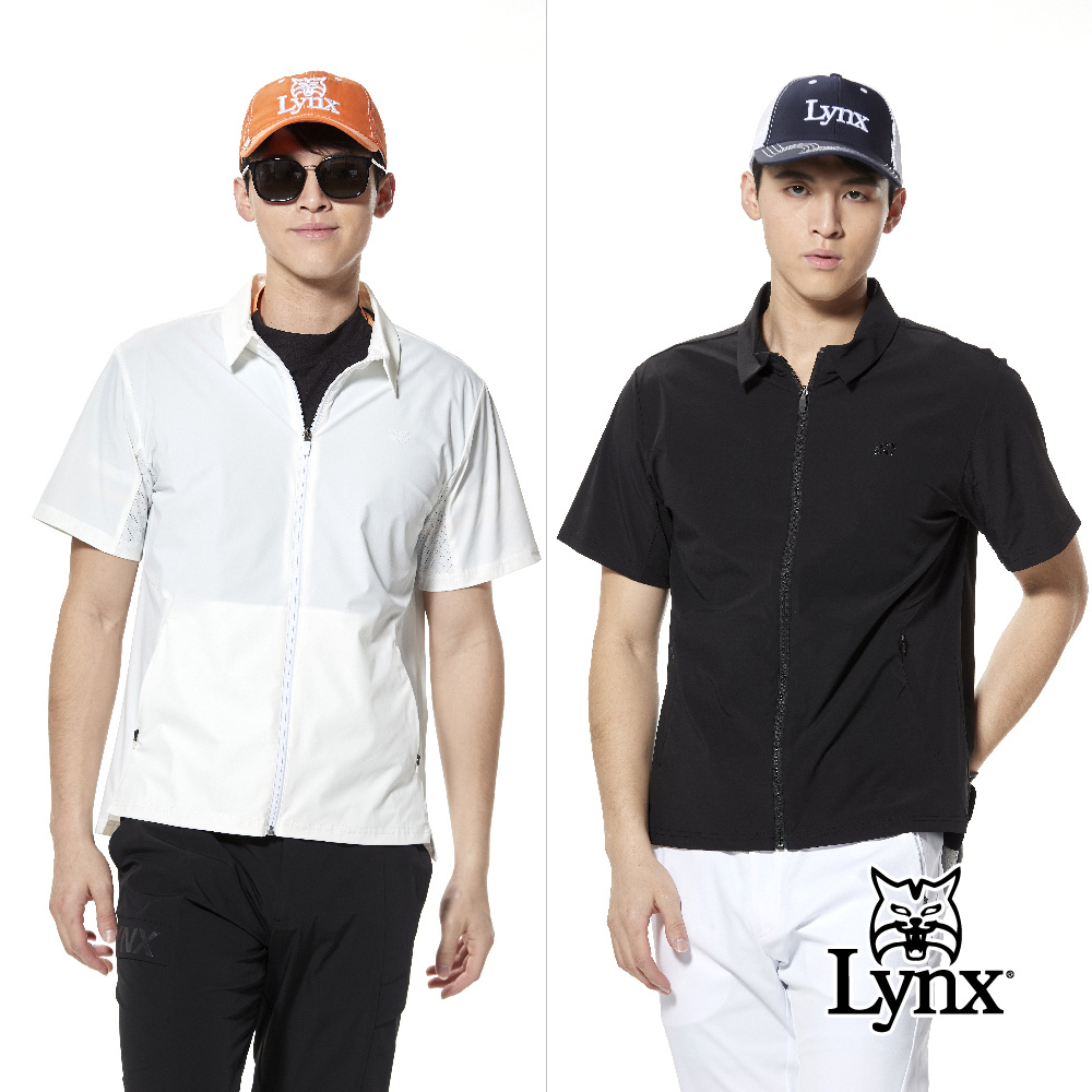 首爾高桿風格！涼感透氣剪接配布翻領隱形拉鍊口袋造型外套