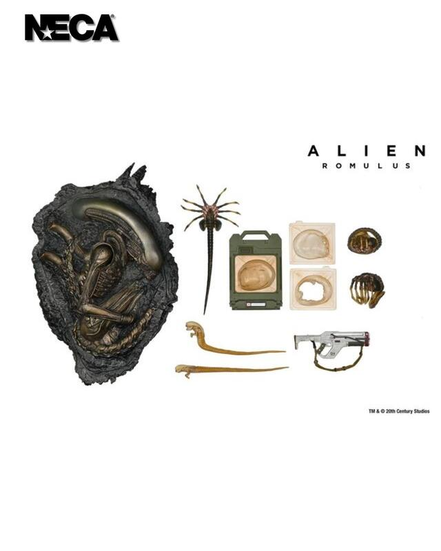 NECA 代理版 可動公仔 異形 羅穆路斯 配件組
