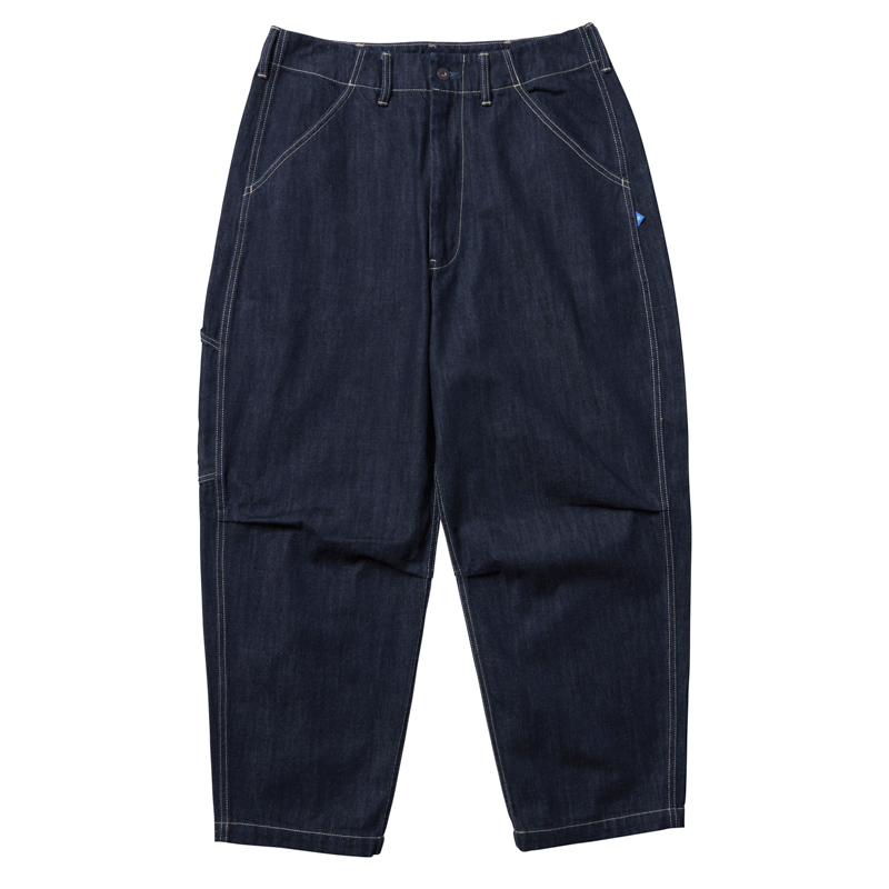 LIBERAIDERS 25S/S TRIBAL DENIM SARROUEL PANTS OW