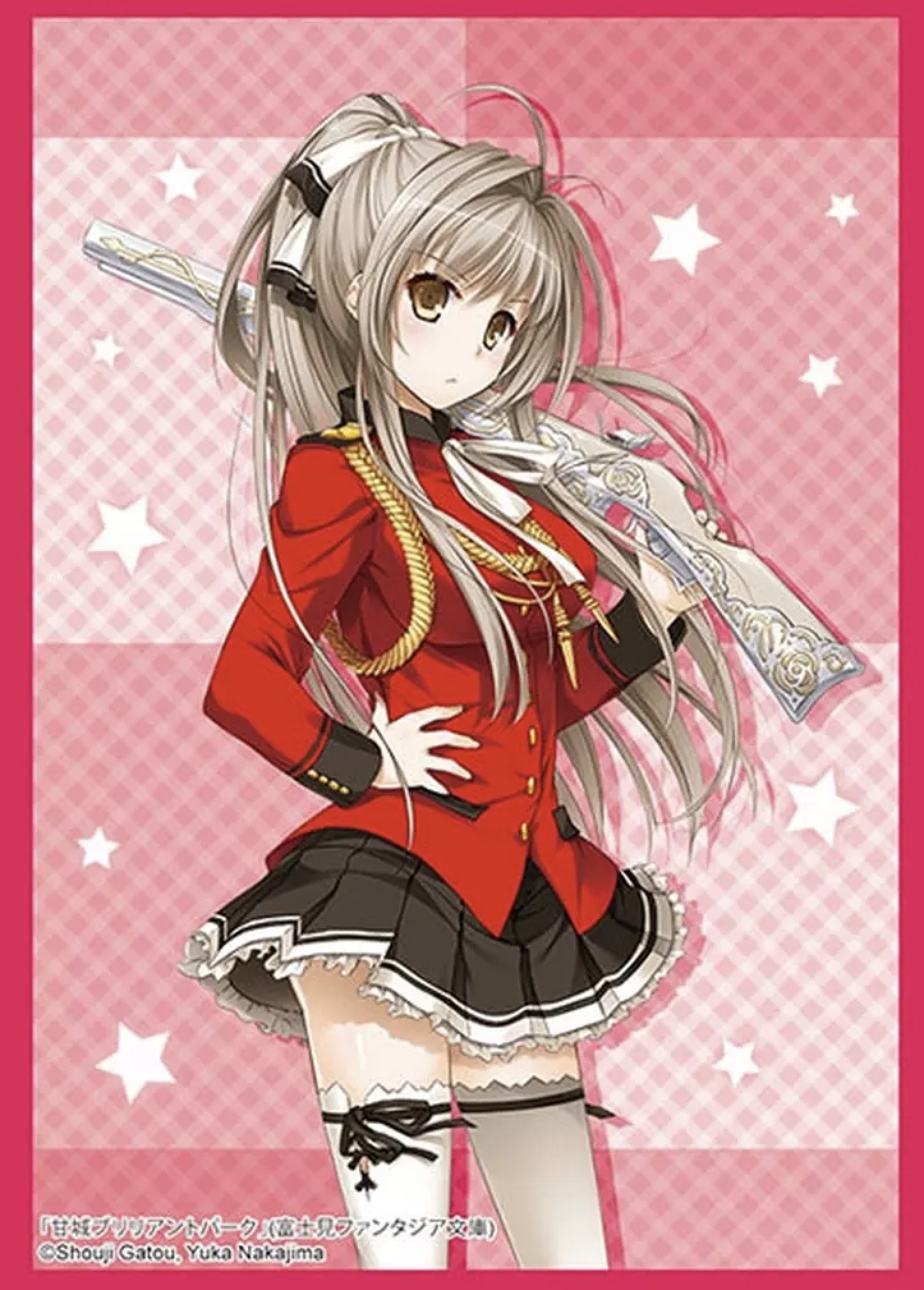 武士道角色卡套: Vol.4564 富士見文庫 甘城輝煌樂園救世主 千斗五十鈴 Part.2