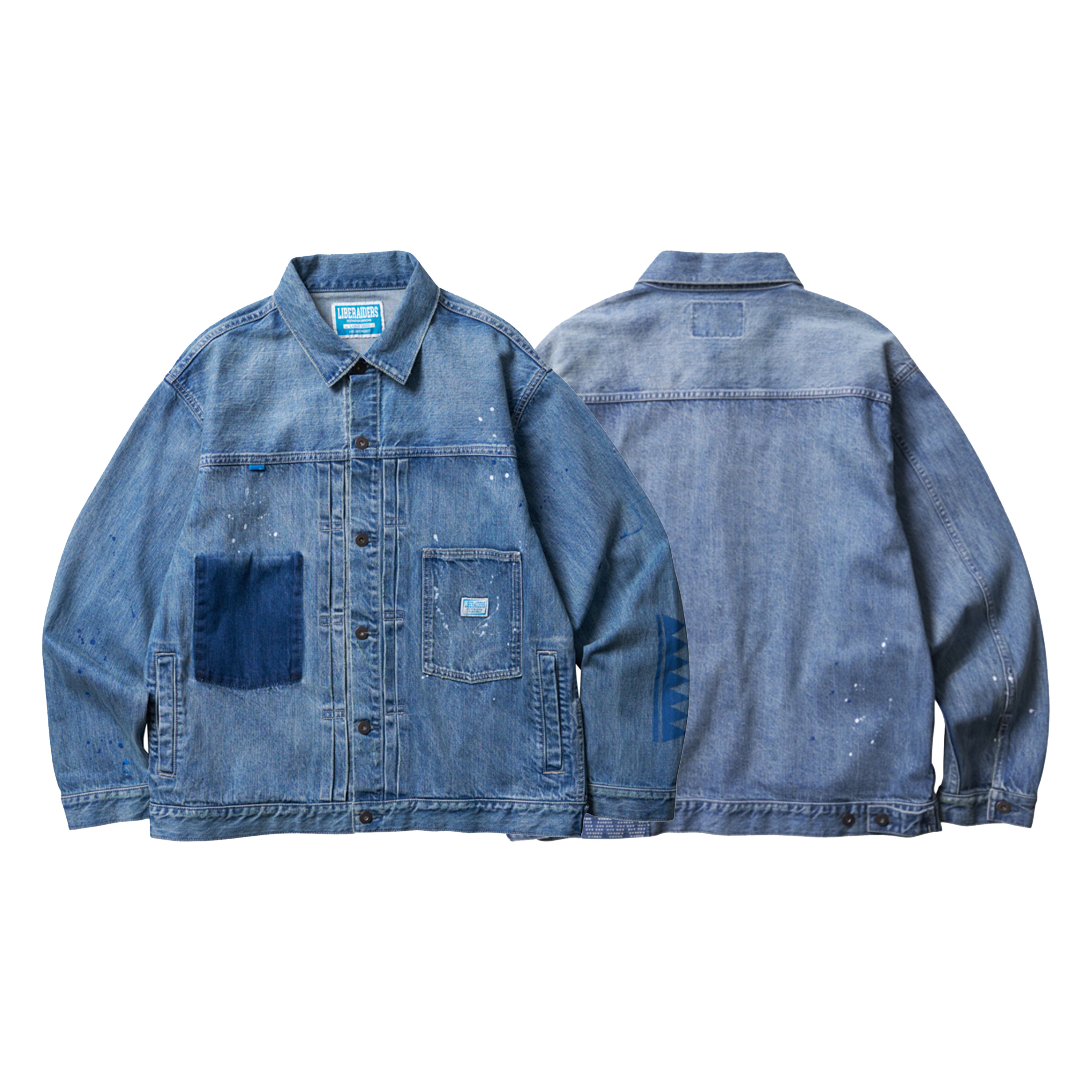 LIBERAIDERS デニムジャケット SMALL LIBERAIDERS デニムジャケット SMALL LIBERAIDERS デニムジャケット