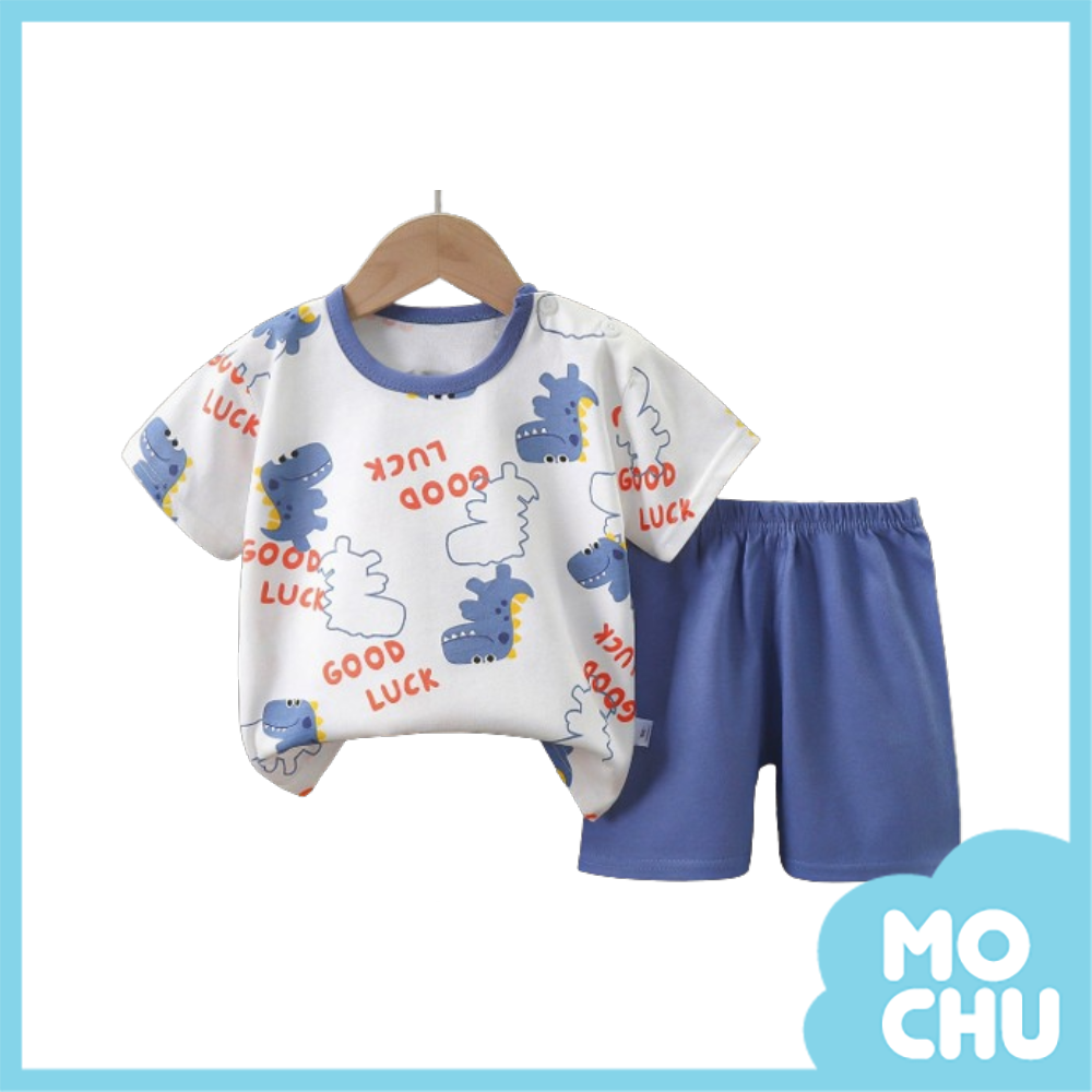 好運小恐龍短袖套裝