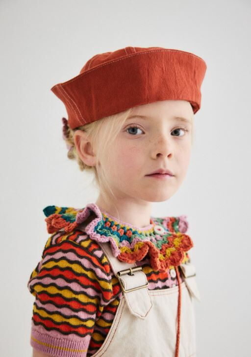 Misha & Puff 翻摺水手帽 Sunfish Sailor Hat - Claystone