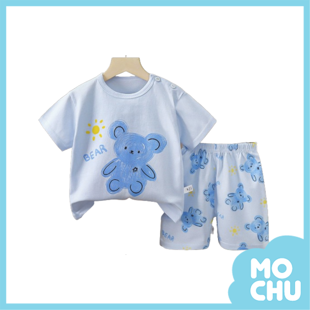 陽光小熊短袖套裝