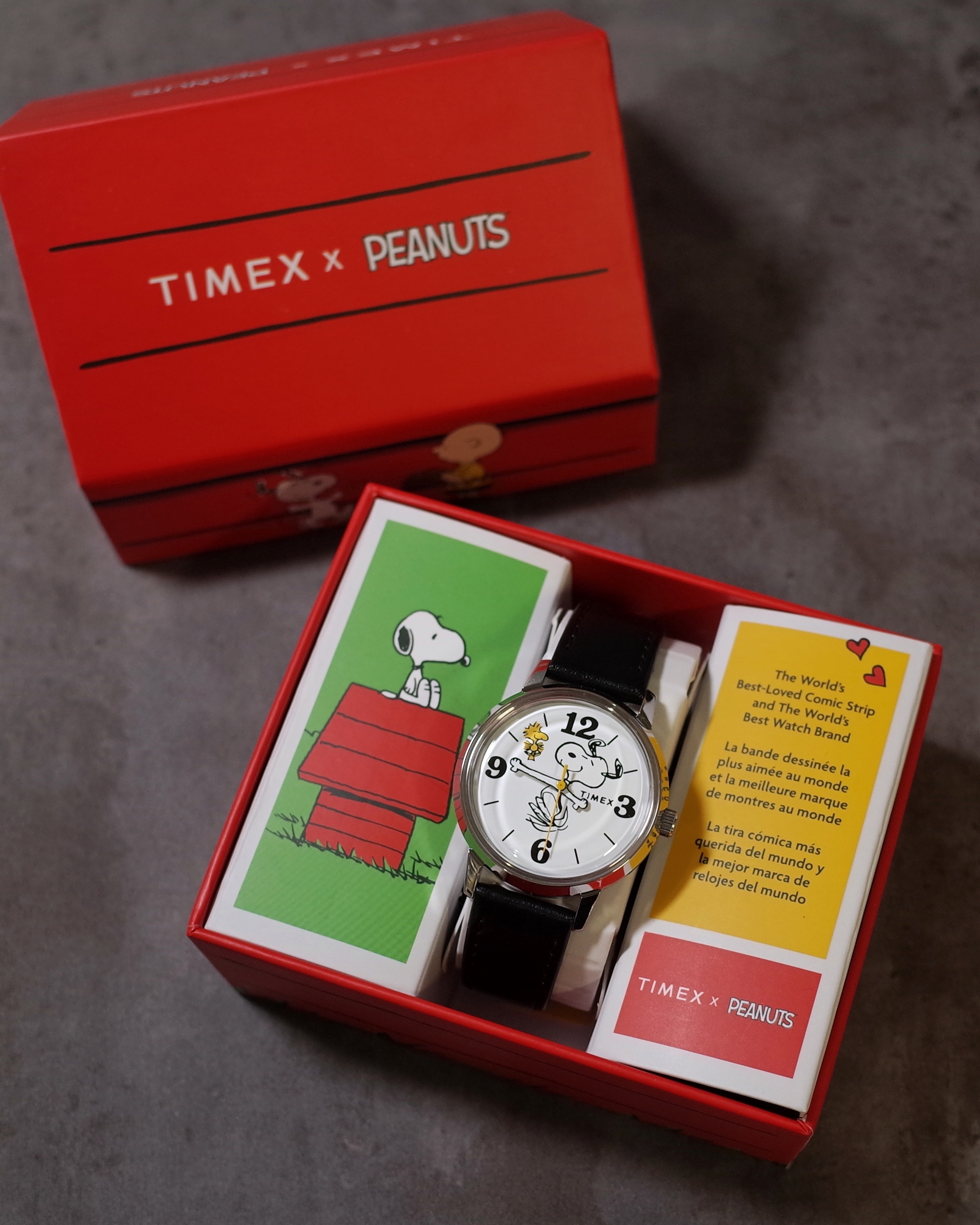 TIMEX x Peanuts 75周年 史努比 Snoopy 75TH 38mm 皮帶 石英錶 TW2Y19900