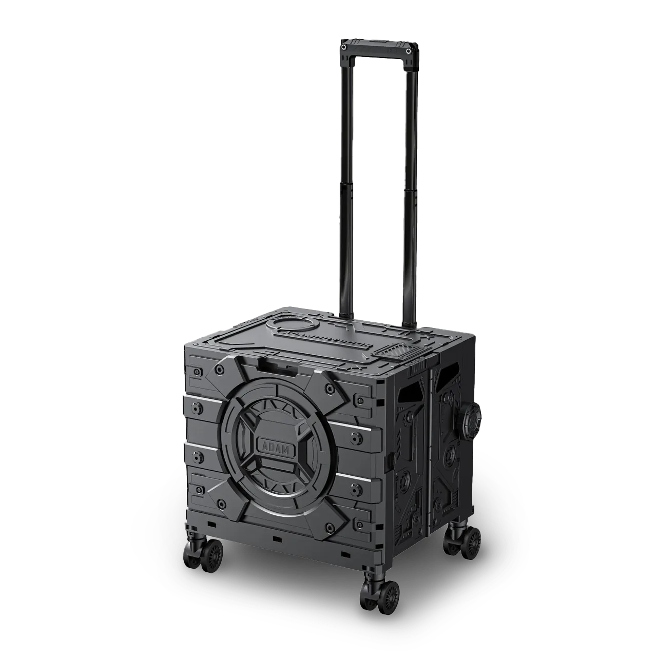 【ADAMOUTDOOR】旅行摺疊購物車/ADCT-MFC50-[黑、沙、綠]