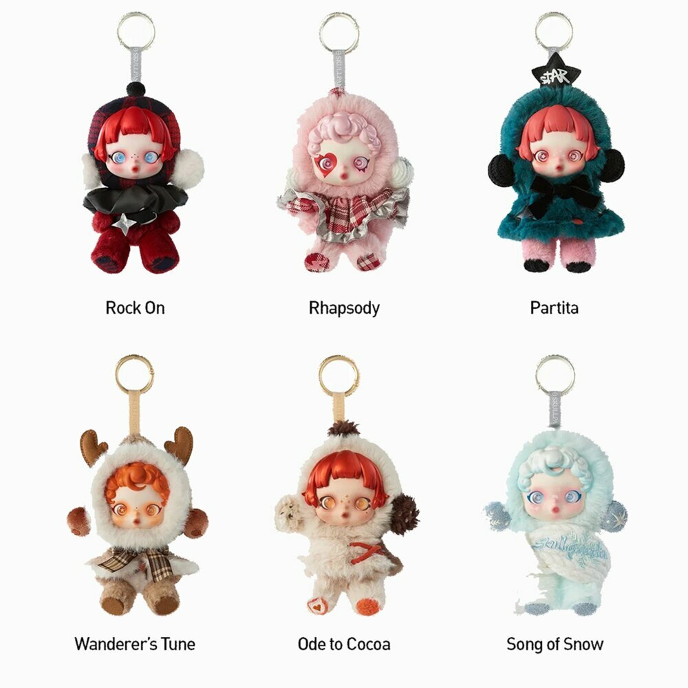 Skullpanda 冬日樂章盲盒 搪膠 掛件 單盒 P-04802810281