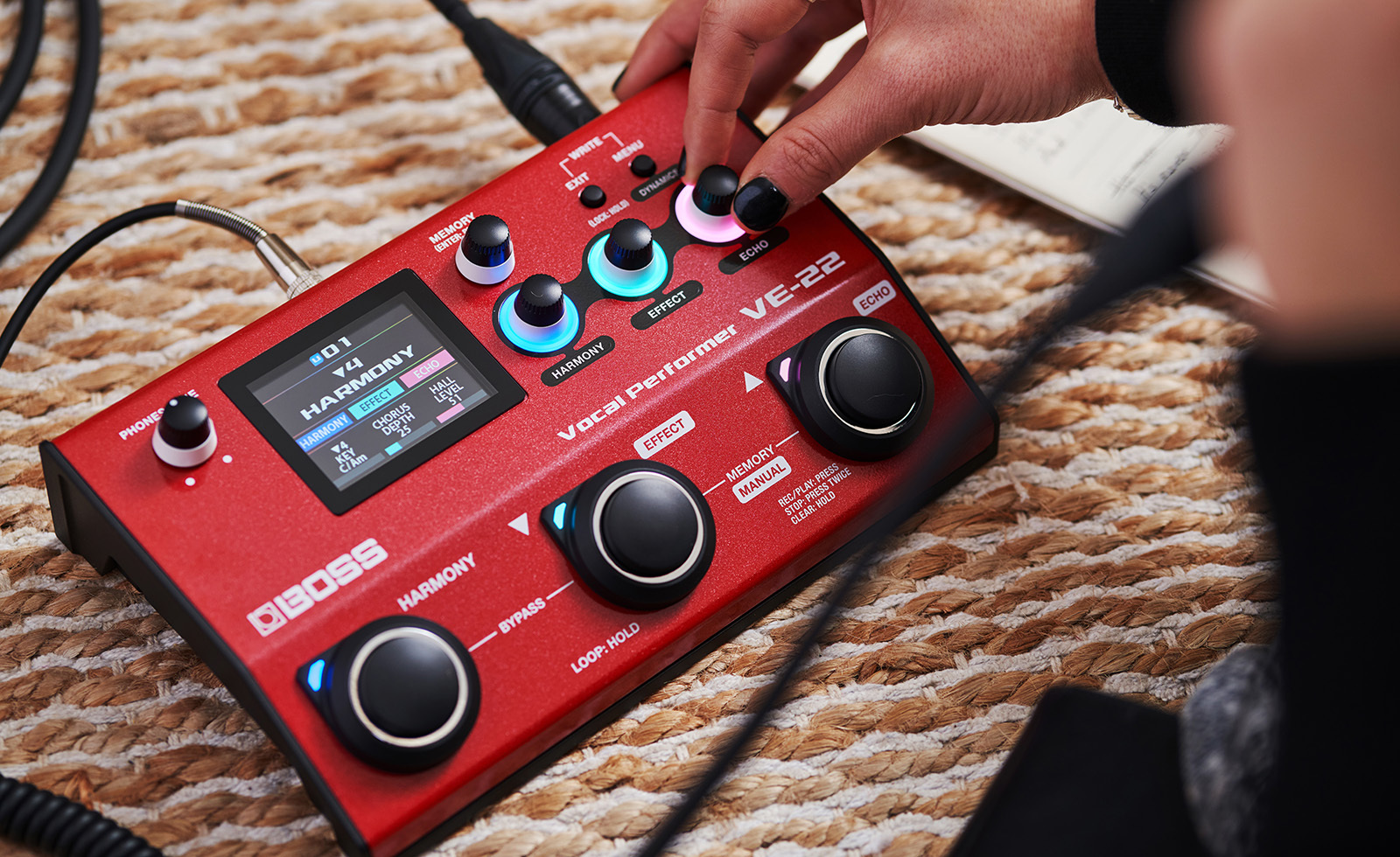 BOSS VE-22 人聲效果器
